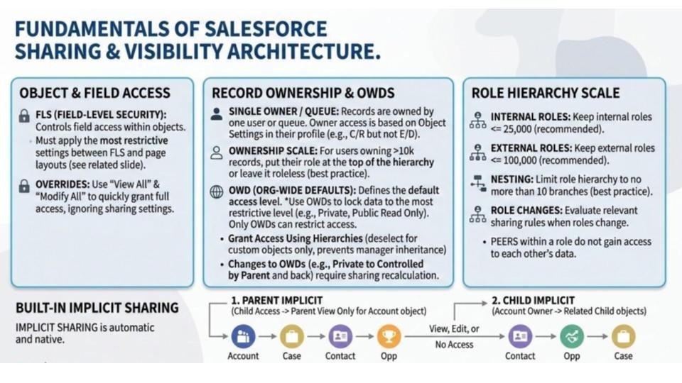 Fundamentals of Salesforce Sharing & Visibility Architecture